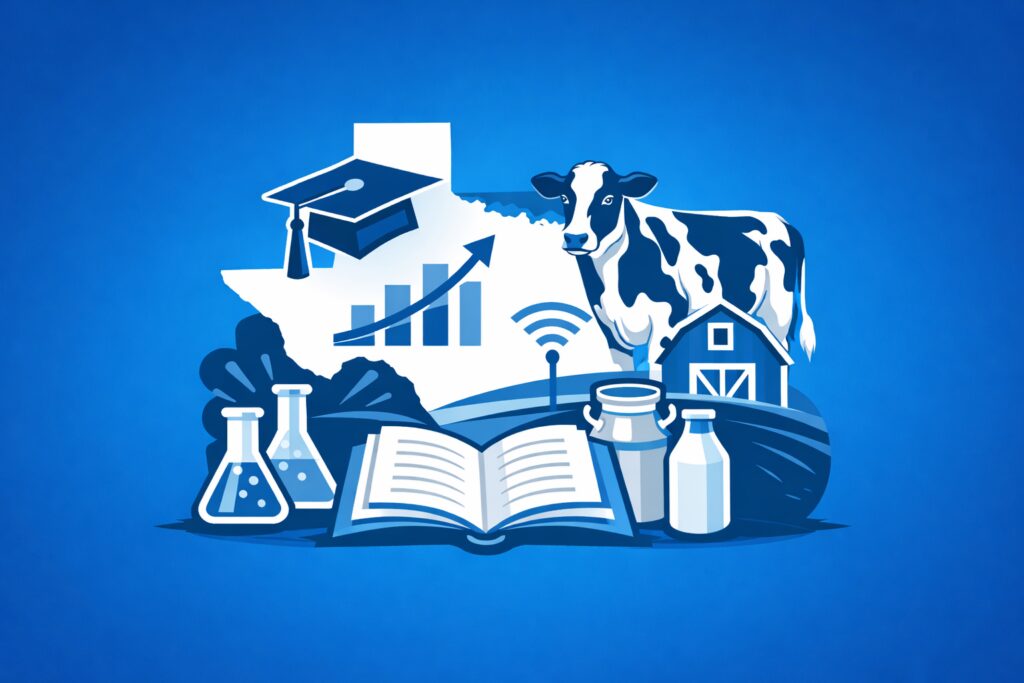 Texas dairy education programs spread knowledge, build the future