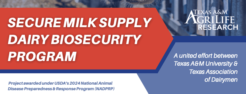 Handout: Secure Milk Supply Dairy Biosecurity Program